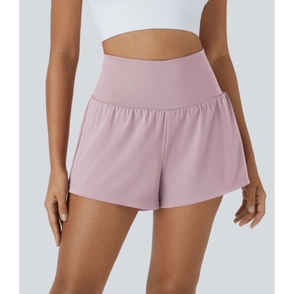 HALARA Women's Athletic Shorts in Mauve - Size XS - Picture 8 of 9